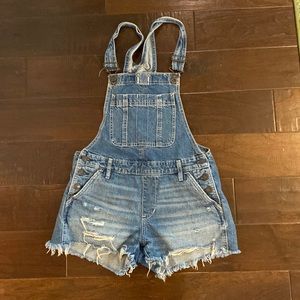 Abercrombie women’s shorts overalls size XS